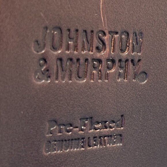 Johnston & Murphy SZ 10 Hayes Black Leather Tassel Loafer Career casual formal - Picture 11 of 11